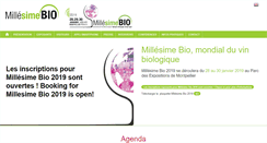 Desktop Screenshot of millesime-bio.com